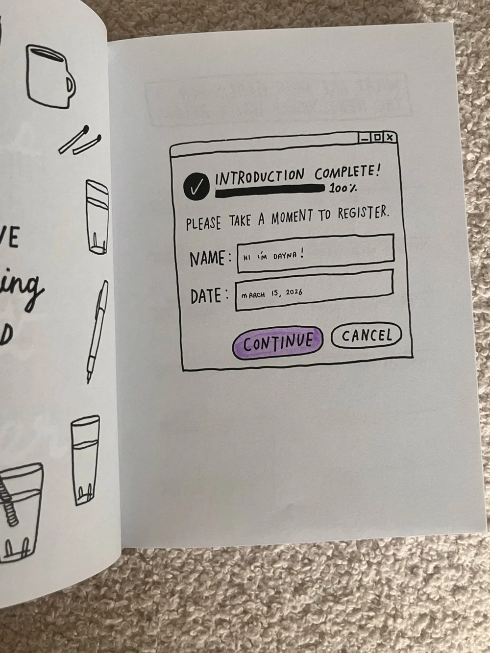 “1 Page At A Time” Interactive Creative Journal by Adam J. Kurtz